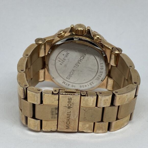 Michael Kors Dylan MK5314 Women's Stainless Steel Analog Dial Quartz Watch WFH97 - Picture 10 of 12